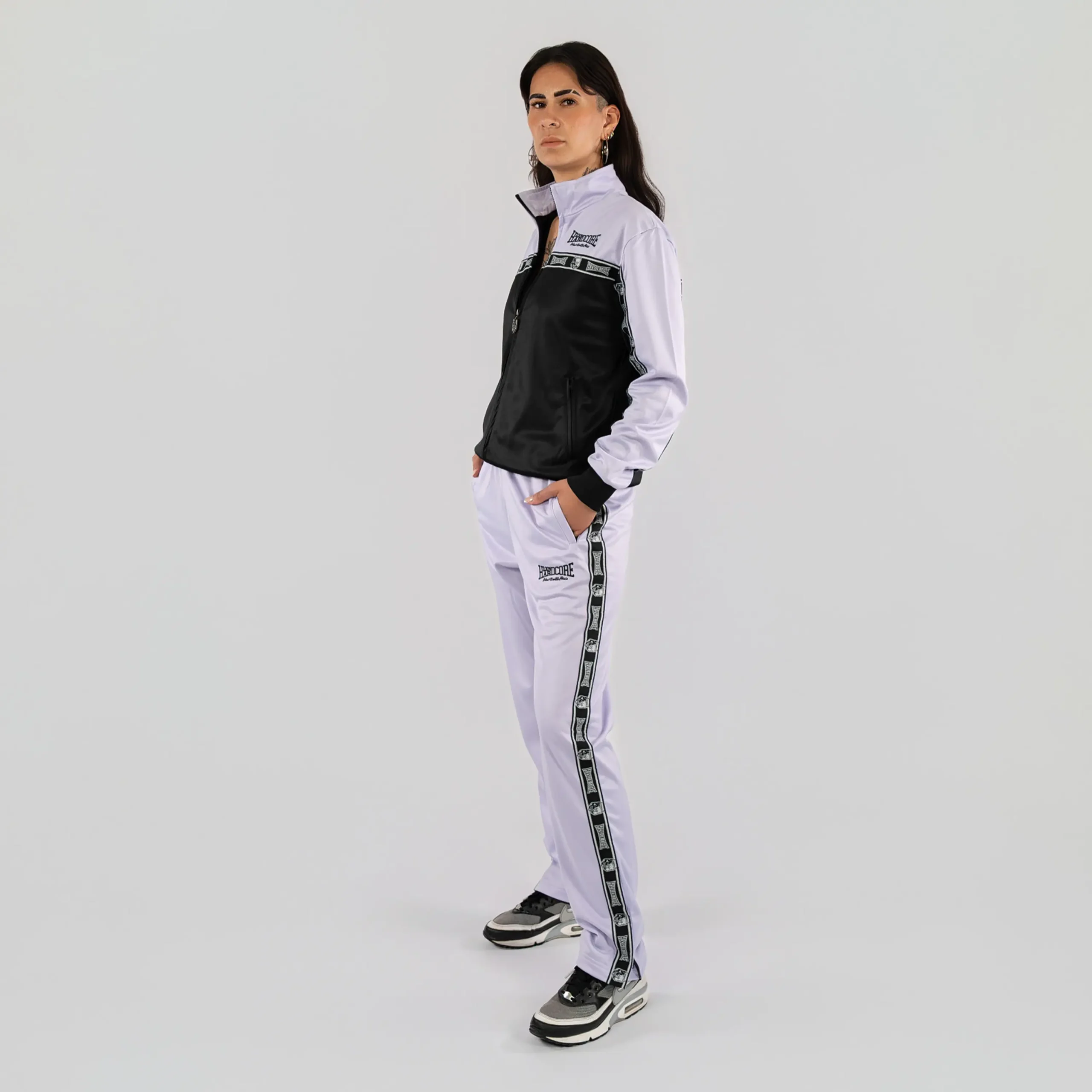 100% Hardcore Trainingshose Essential Lilac – Bild 6