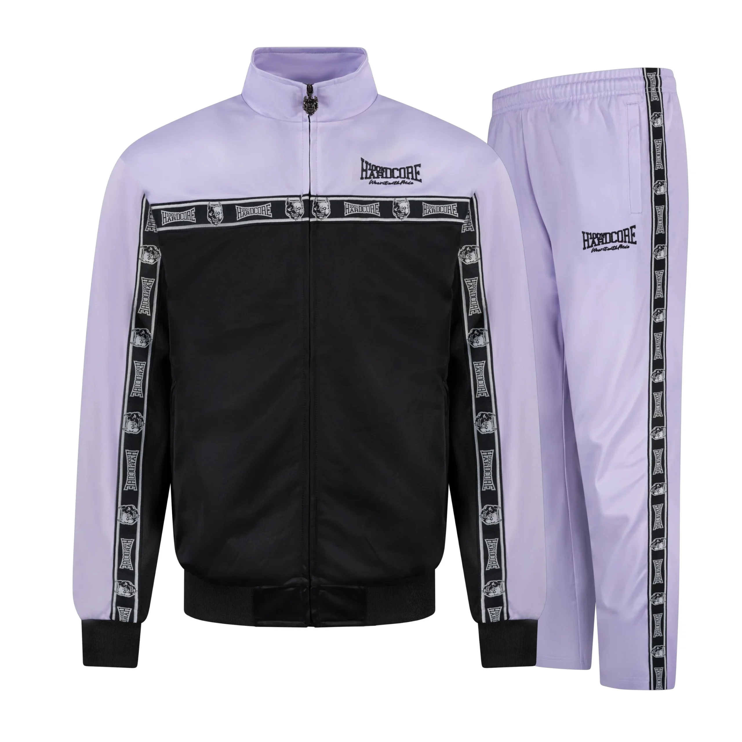 100% Hardcore Trainingsanzug komplett Essential lilac