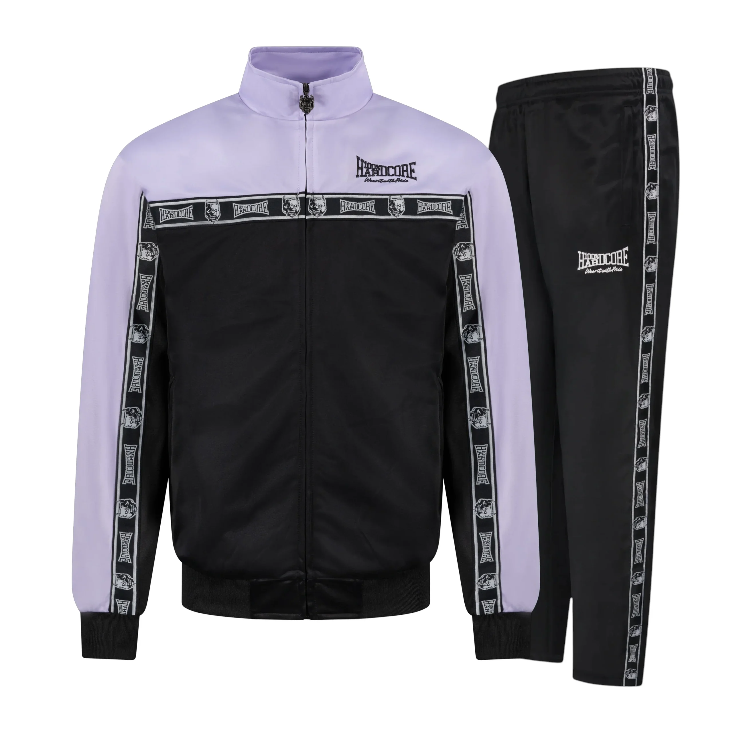 100% Hardcore Trainingsanzug komplett Essential lilac/black