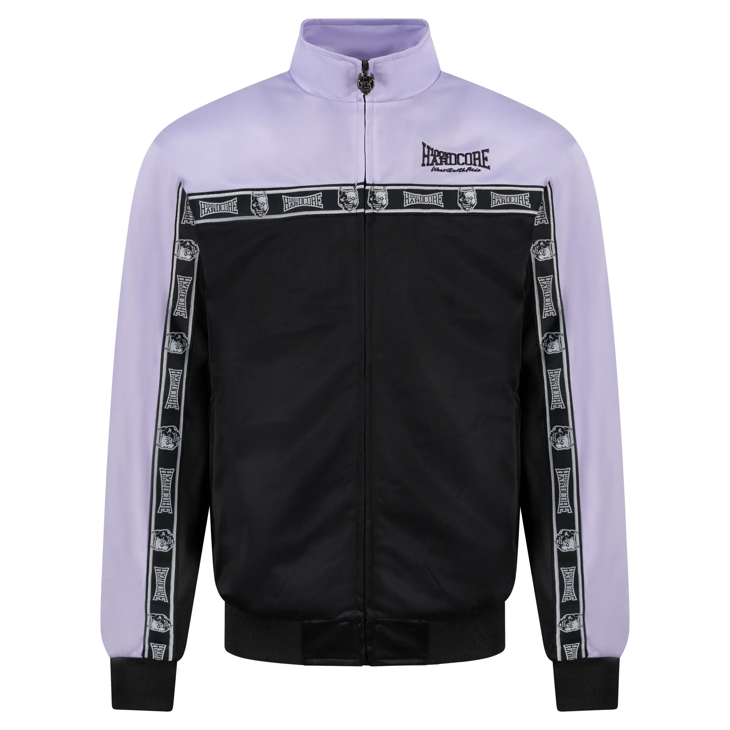 100% Hardcore Trainingsanzug komplett Essential lilac/black – Bild 5