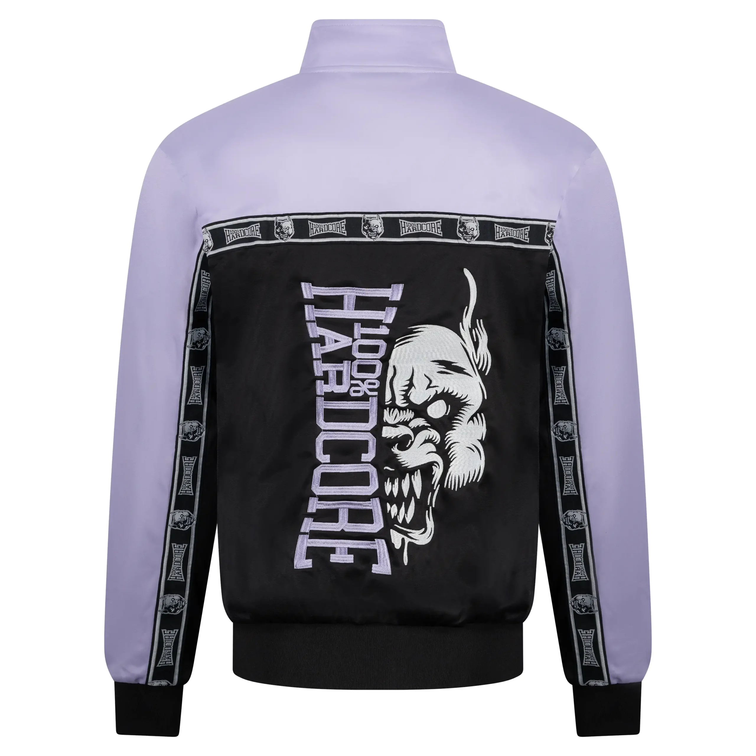 100% Hardcore Trainingsanzug komplett Essential lilac/black – Bild 6