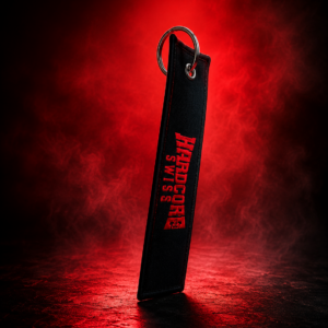 Porte-clés 100 % Hardcore « Swiss Hardcore Rage »