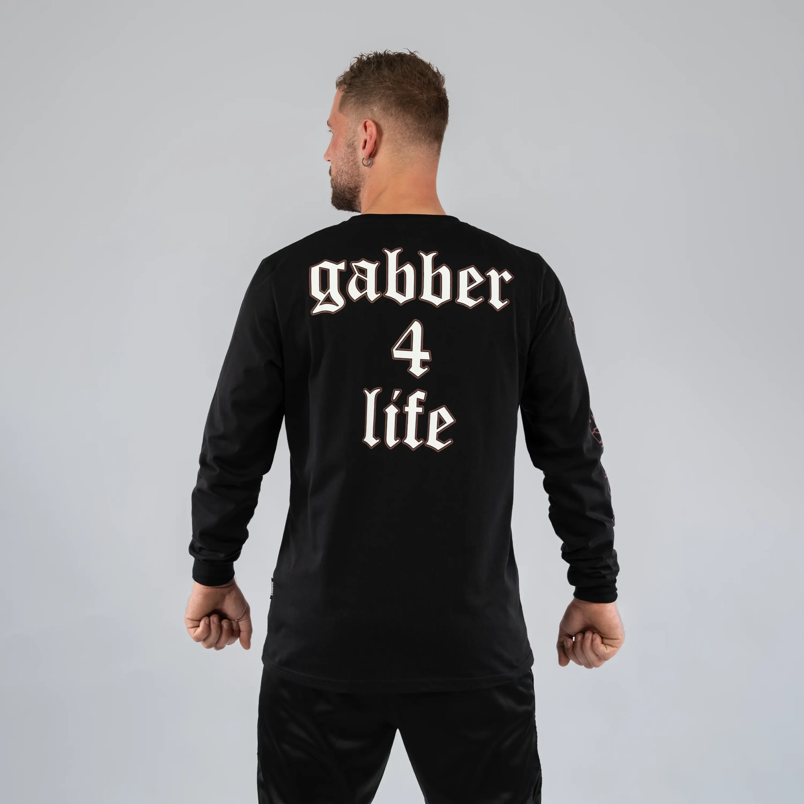 100% Hardcore Longsleeve Gabber 4 life – Bild 2