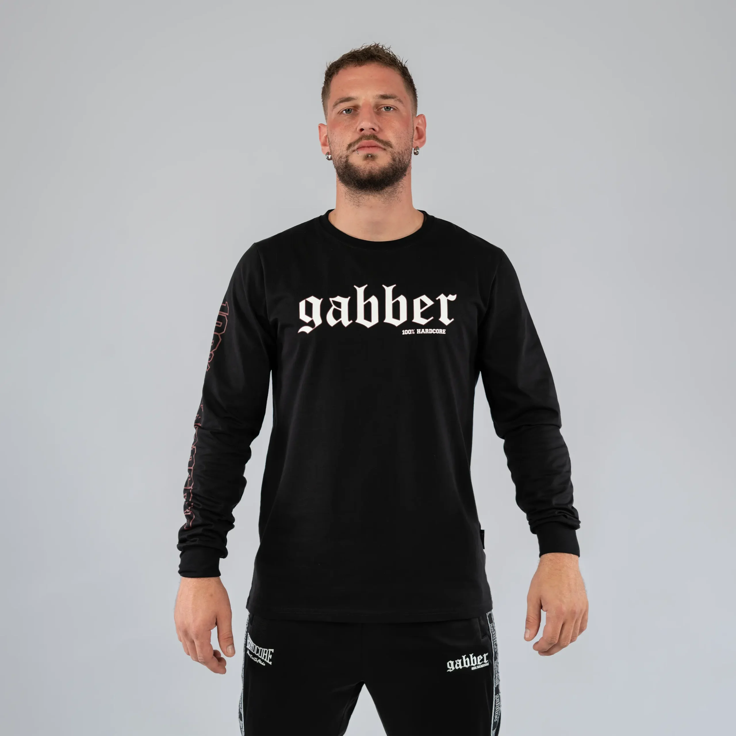 100% Hardcore Longsleeve Gabber 4 life – Bild 4