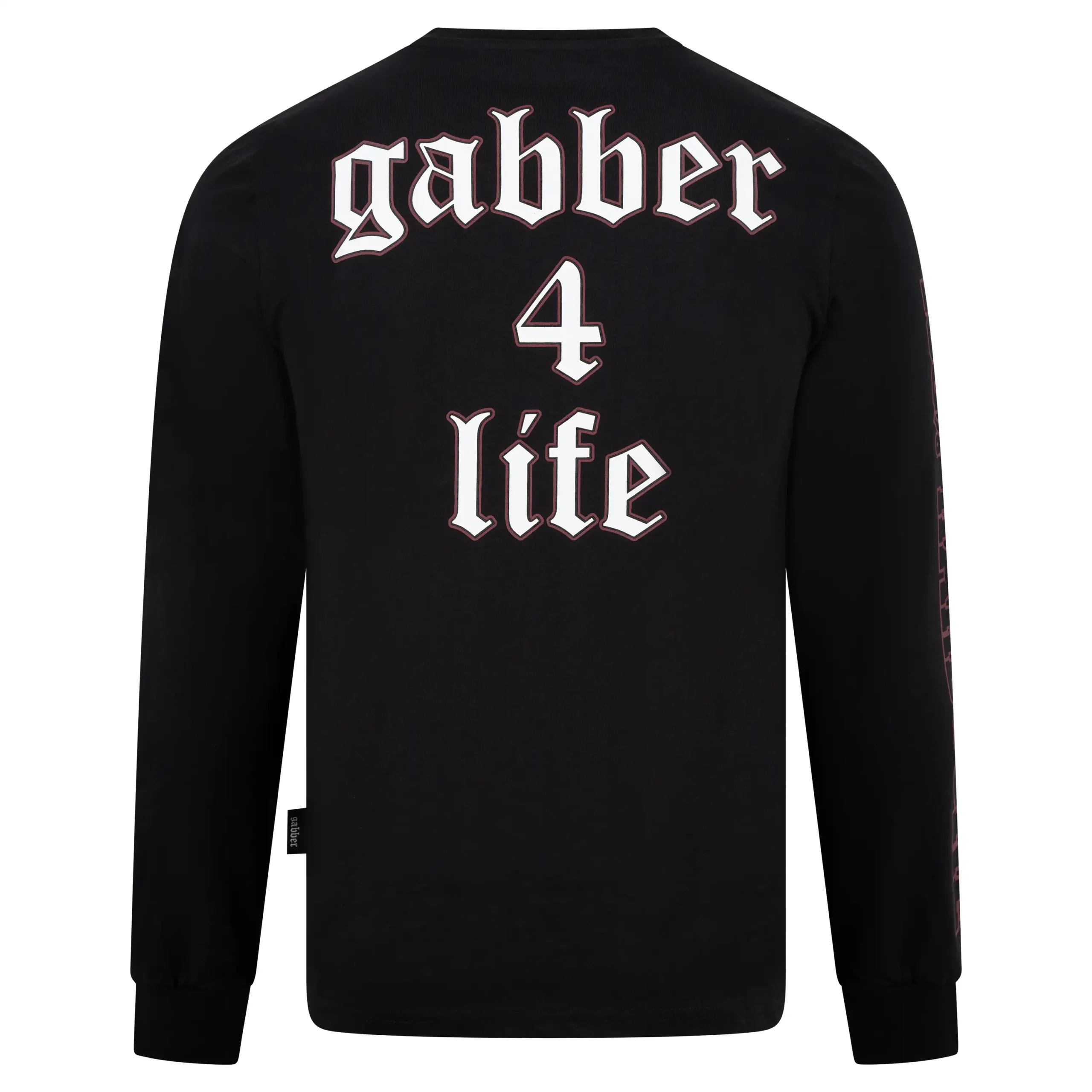 100% Hardcore Longsleeve Gabber 4 life – Bild 7
