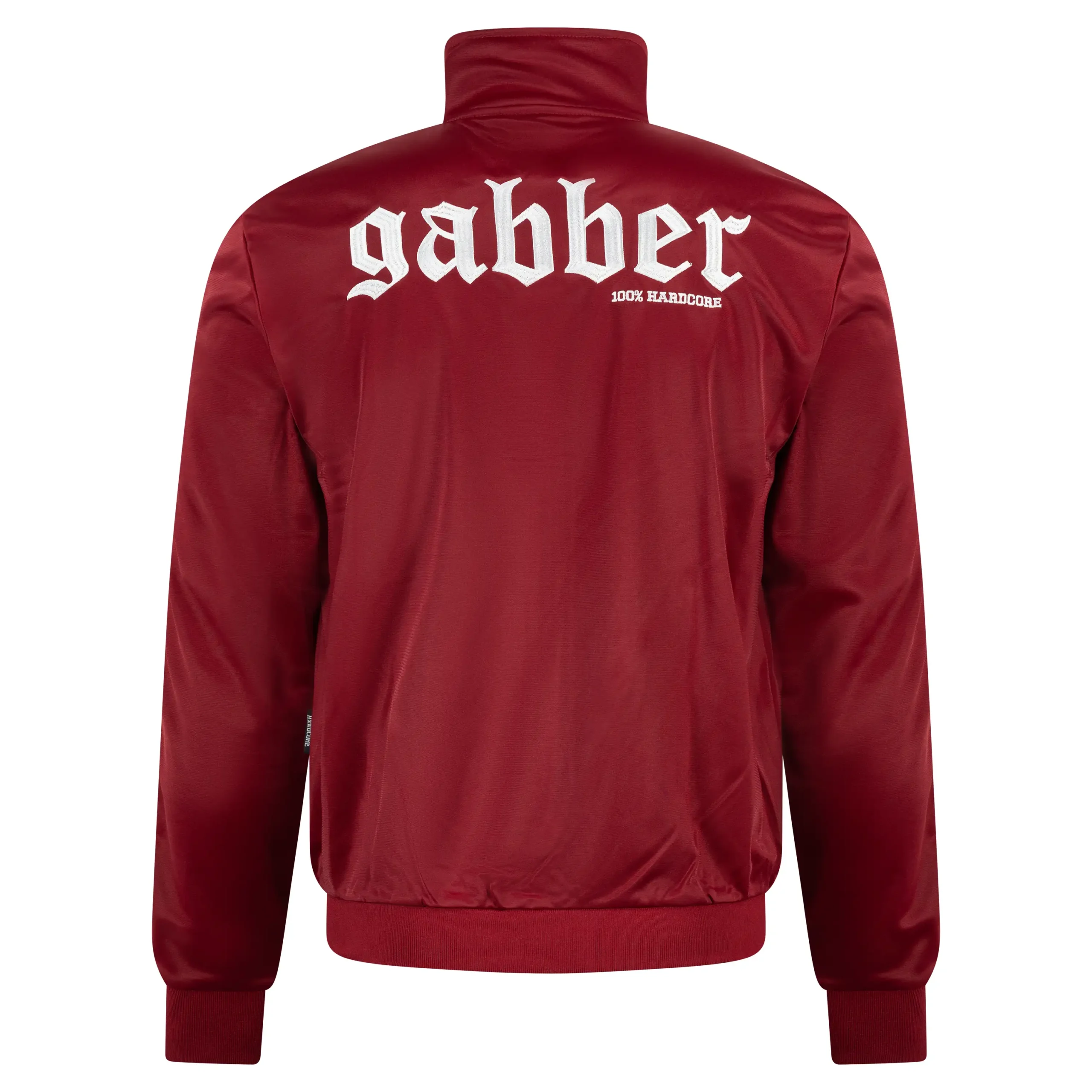 100% Hardcore Track Suit, Complete Gabber Burgundy – Image 3