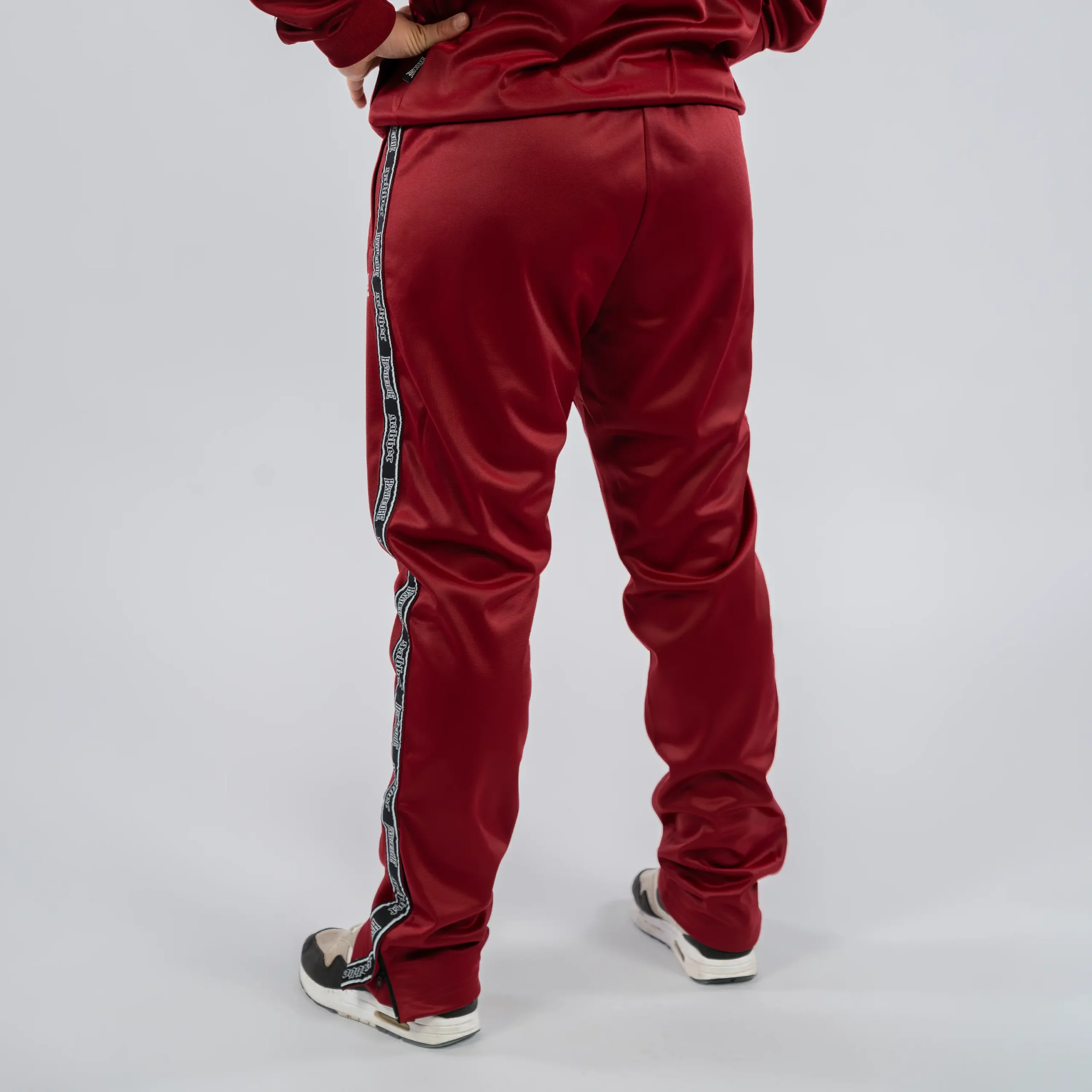 100% Hardcore Trainingshose Gabber Burgundy – Bild 5