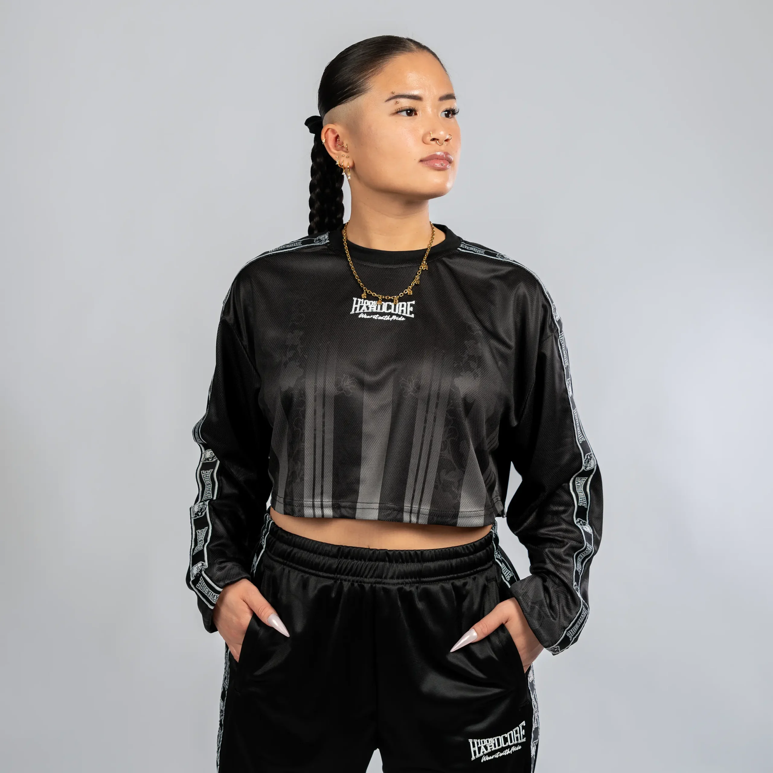 100% Hardcore Cropped Soccersleeve Branded Rage – Bild 4