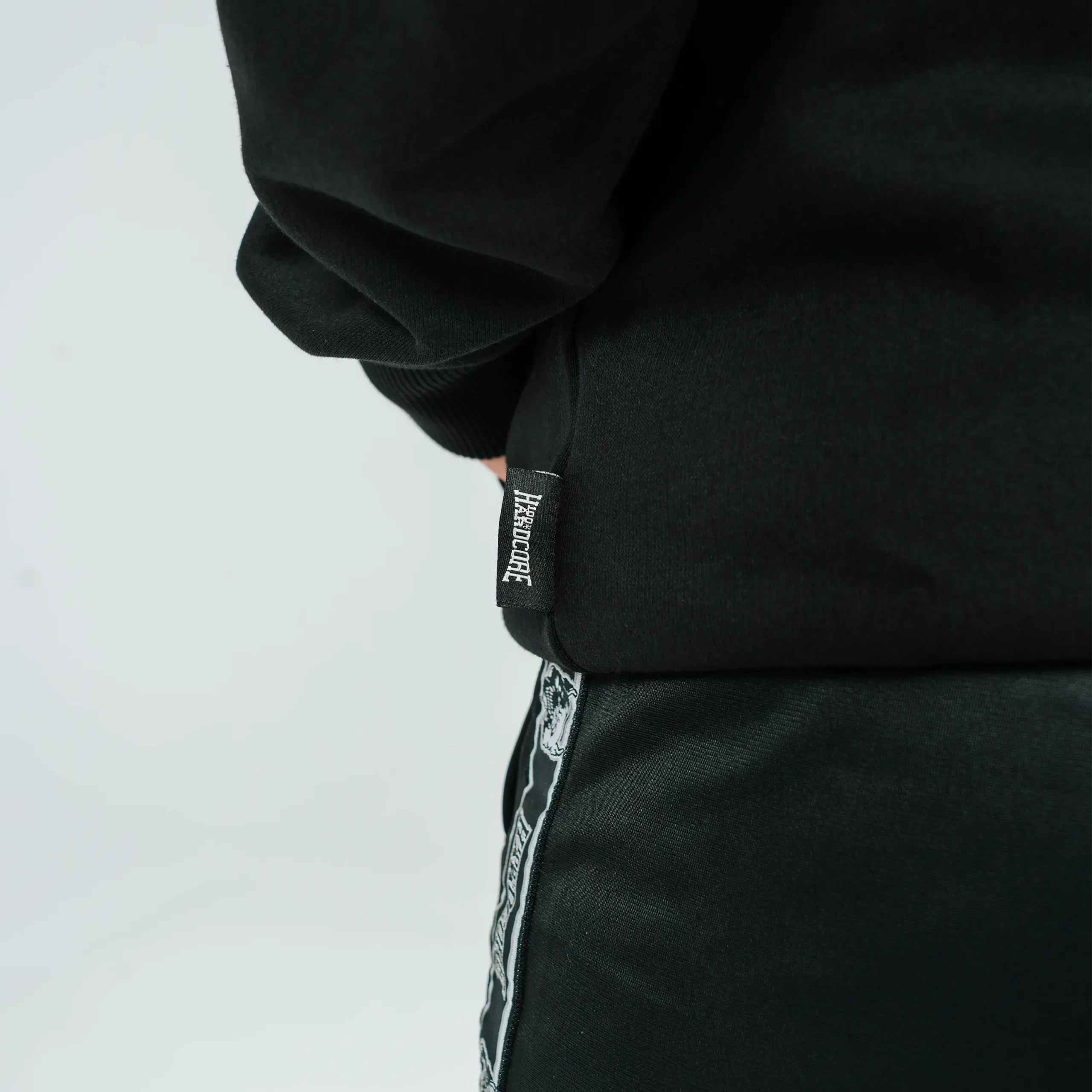 100% Hardcore Hooded Zipper Silver – Image 6