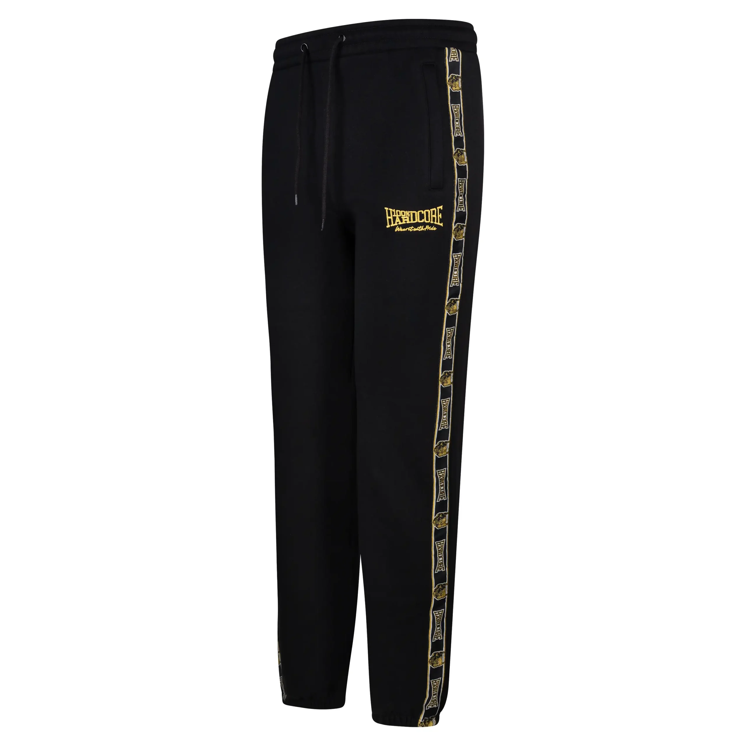 100% Hardcore Jogginghose Essential Taped Gold