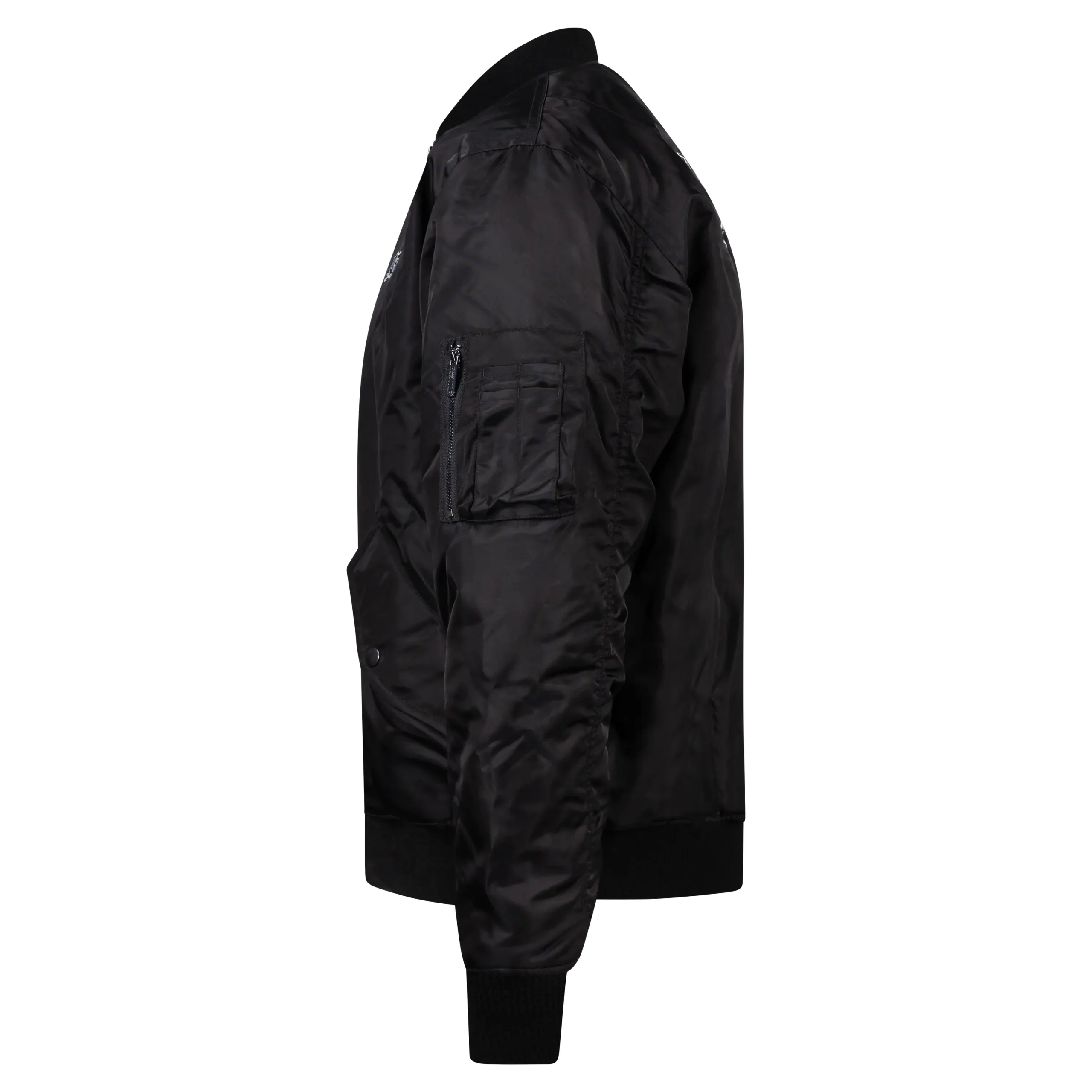 100% Hardcore Bomberjacke Gabber Striped – Bild 3