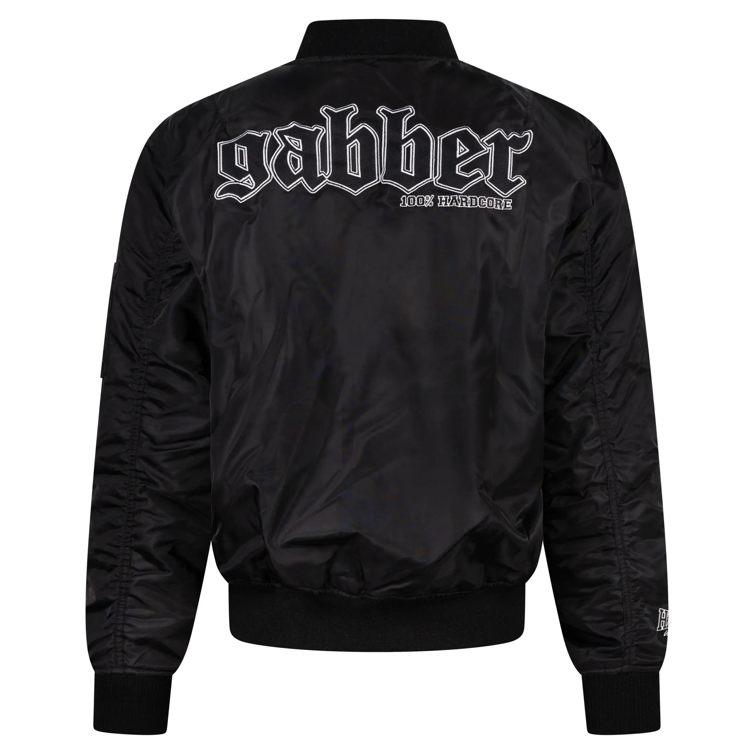 100% Hardcore Bomberjacke Gabber Striped