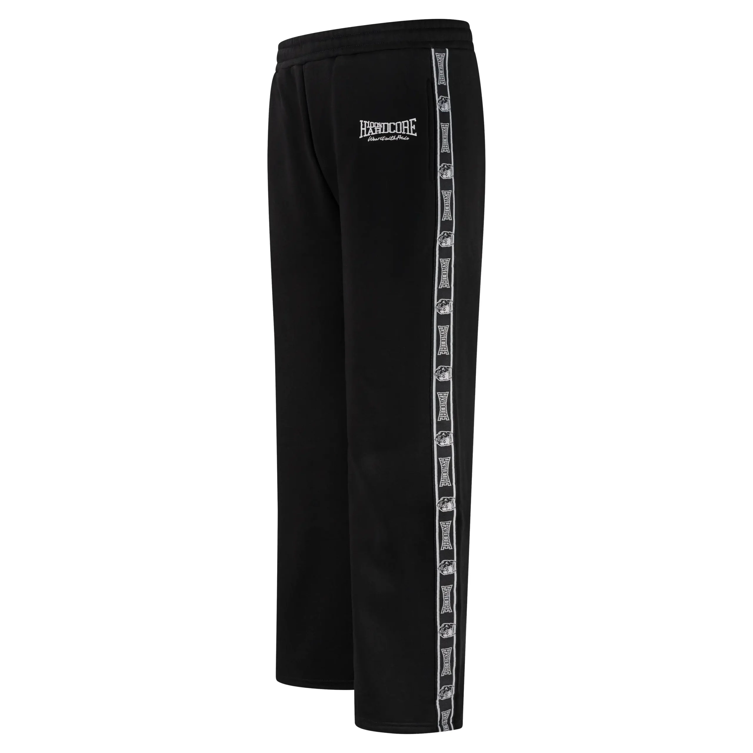 100% Hardcore Straight Fight Jogginghose Black
