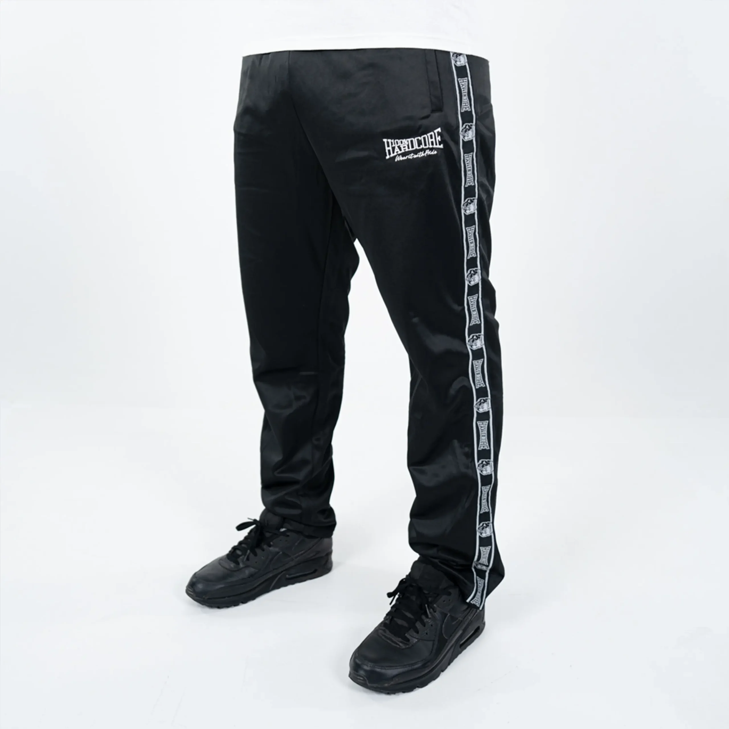 100% Hardcore Trainingsanzug komplett Essential dark green/black – Bild 4