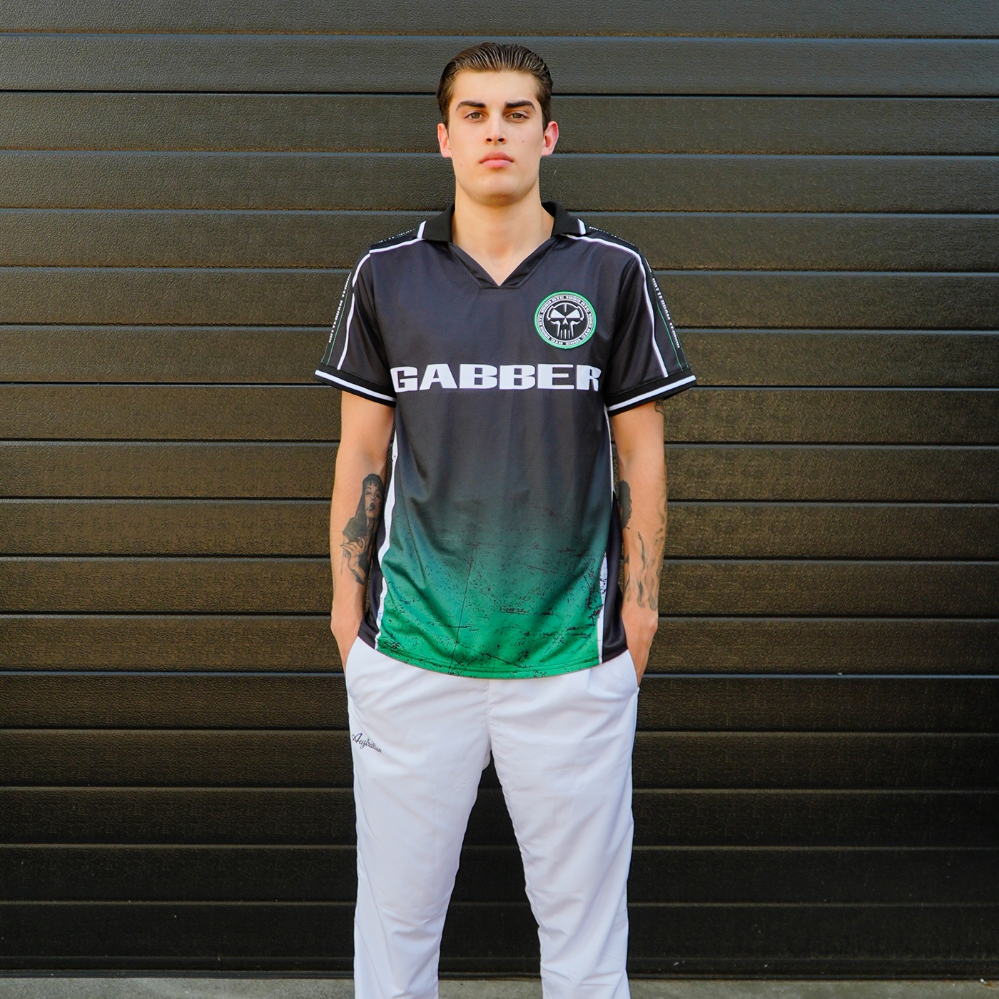 Maillot de foot Rotterdam Terror Corps noir et vert – Image 2