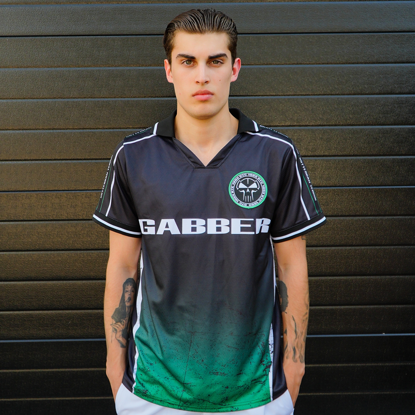 Maillot de football Rotterdam Terror Corps noir et vert – Image 3