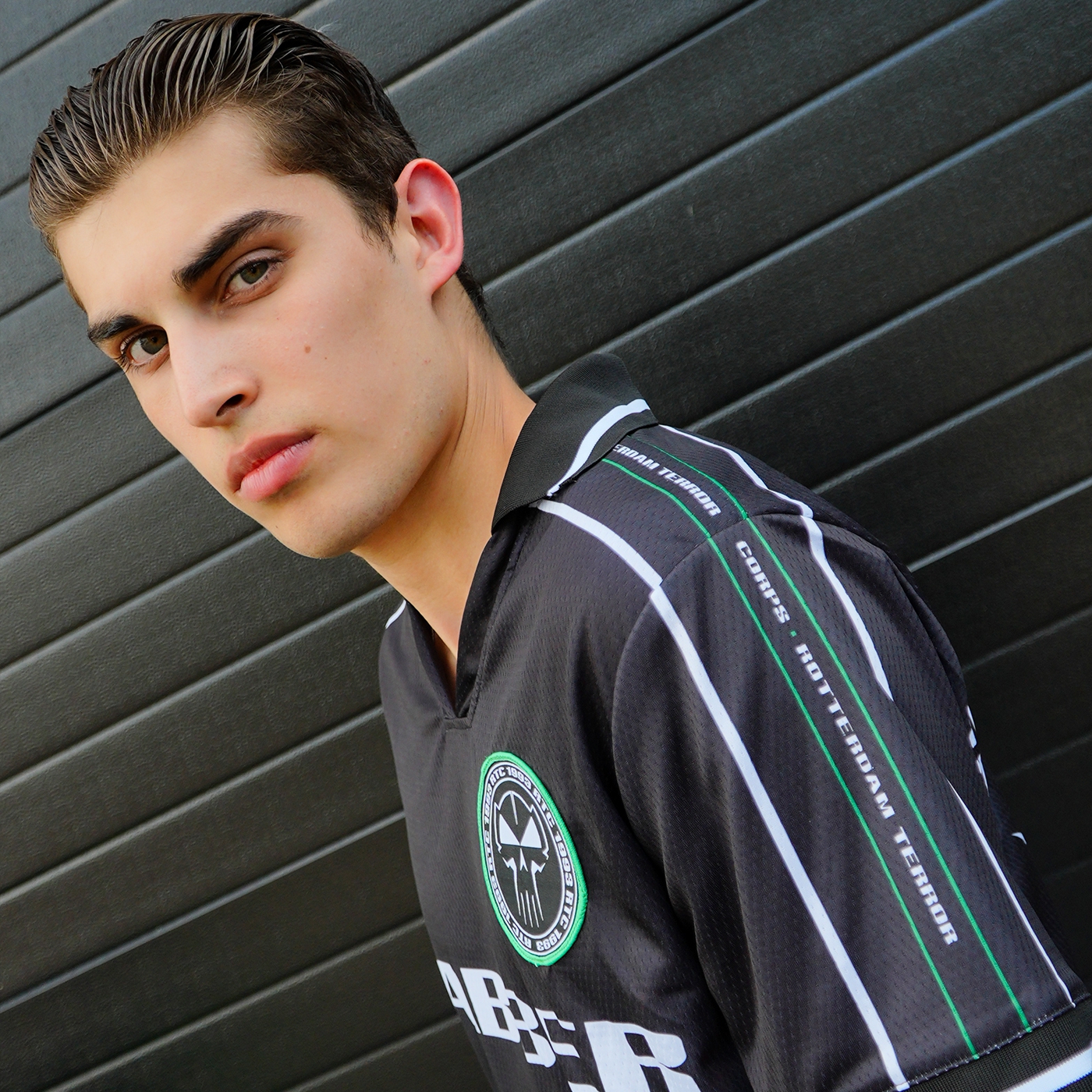 Maillot de football Rotterdam Terror Corps noir et vert – Image 6