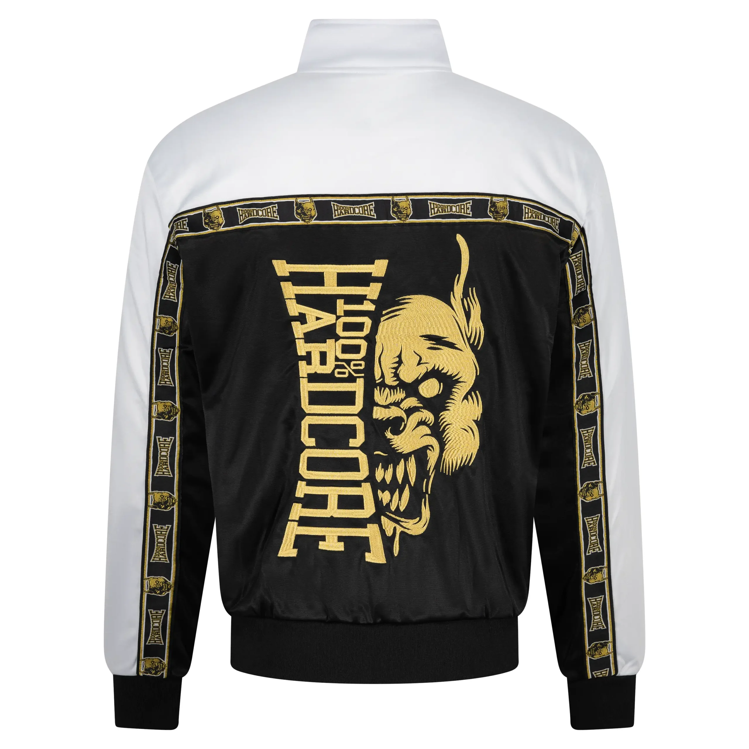 100% Hardcore Trainingsjacke Essential Gold White