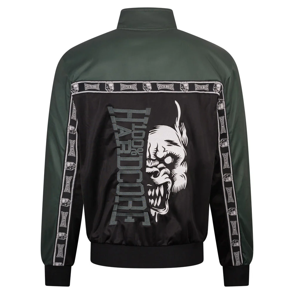 100% Hardcore Trainingsanzug komplett Essential dark green – Bild 5