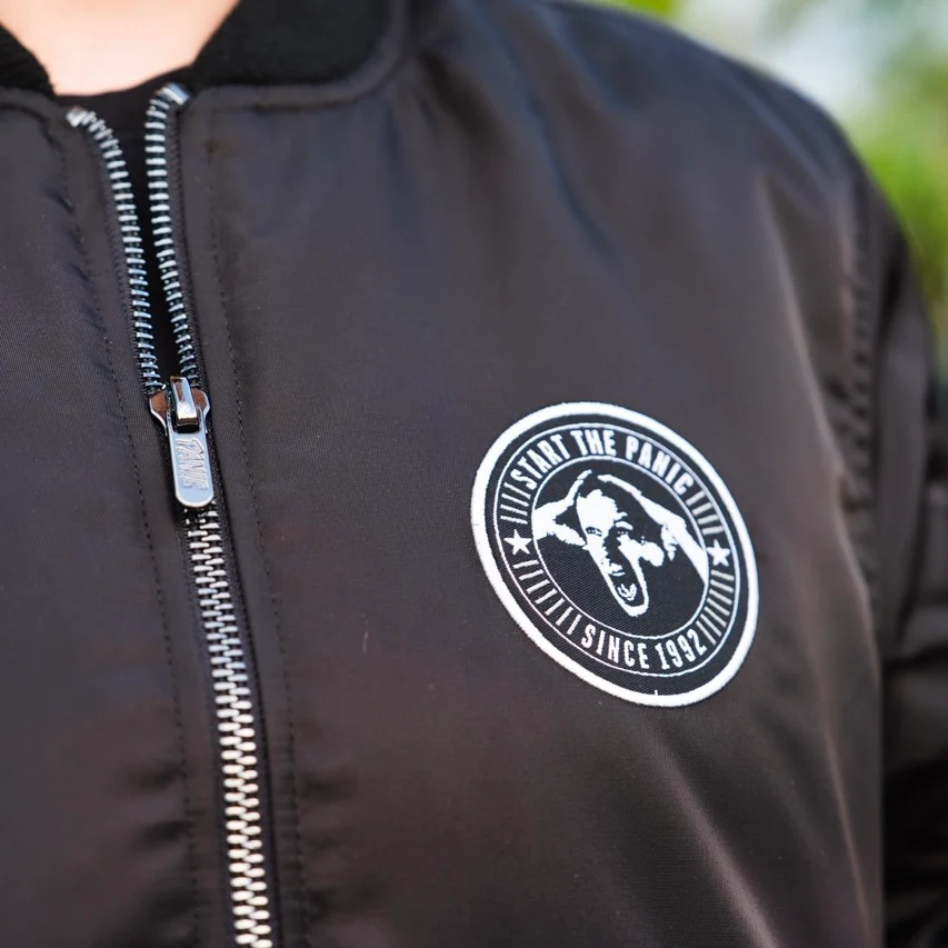 DJ Panic Bomberjacke Early Rave Addict – Bild 4