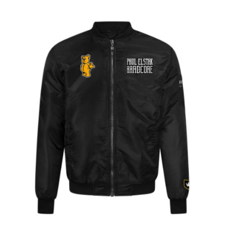 Paul Elstak X 100% Hardcore Bomberjacke LSTK – Bild 2